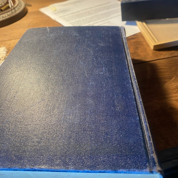 Blue Emily Post Book - Picture 5 of 6